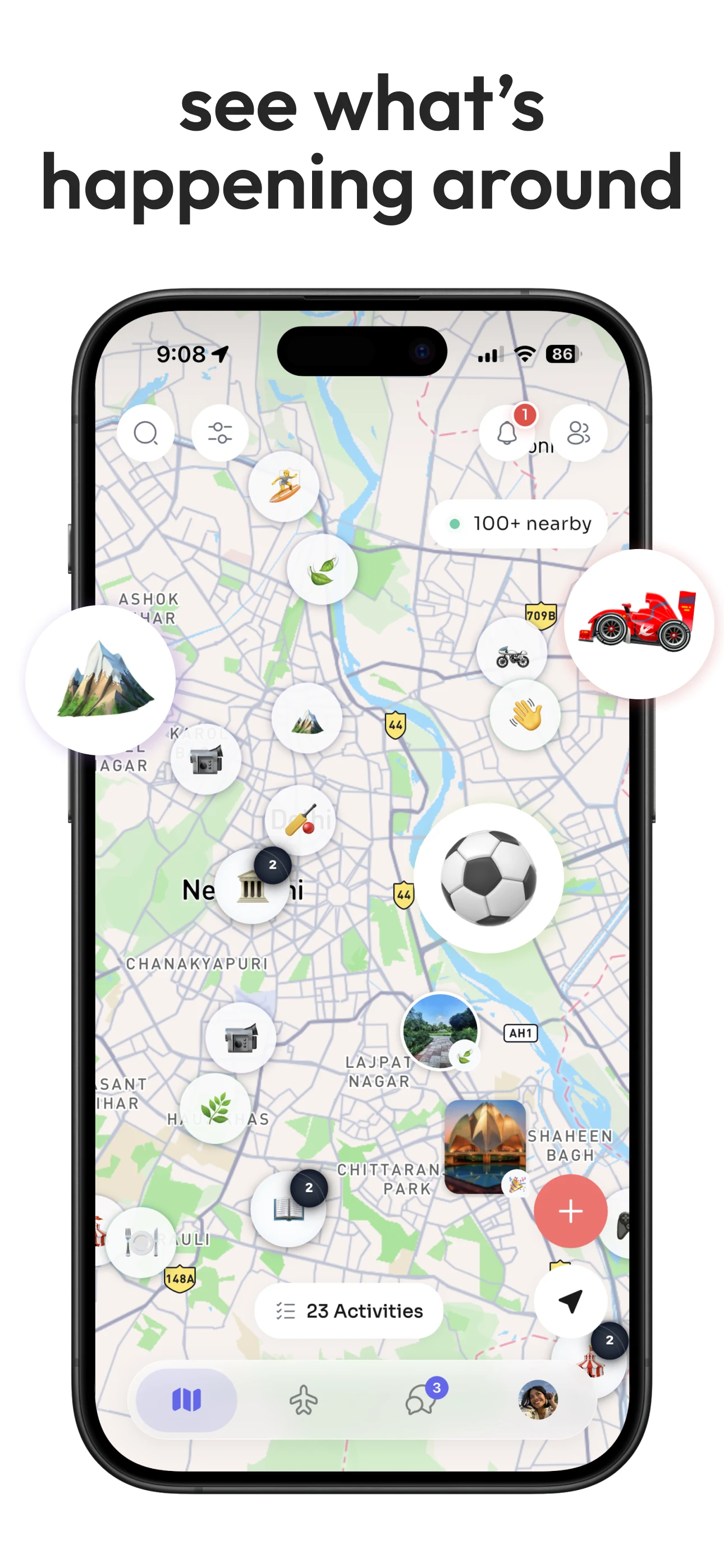 MigoMap - Nearby Activities screenshot